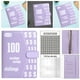 thumbnail image 5 of (Combinación A+B) Reto Pareja 100 Días para Ahorrar Dinero Cuaderno Sueltas para Ahorrar Dinero (Morado Sin Candado) Morado (25 Film Cuadriculado + 1 Pegatina), 5 of 9