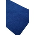 thumbnail image 4 of Furnish My Place Neon Blue 2' x 30' Solid Color Rug Runner, Made In Usa, Living Room, Indoor, 4 of 5
