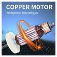 thumbnail image 4 of Water Injection Polishing Machine Electric Stone Hand Wet Polisher Grinder Water Mill For Marble Ceramic Tile Terrazzo, 4 of 7
