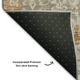 thumbnail image 5 of Addison Rugs Mayfield Premium Machine Washable Transitional Lattice Brown Rectangle Rug, 3' x 5', 5 of 7