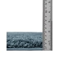 thumbnail image 5 of Unique Loom Studio Solid Shag Collection Area Rug - Sky (2' x 6' 7" Runner Slate Blue), 5 of 7