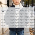 thumbnail image 3 of DJDLJWCJ Boys Winter Coat Fleece Lined Thicken Warm Quilted Jacket Solid Color Comforty Down Jacket Black Size 7, 3 of 9