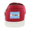 thumbnail image 3 of Toms Classic Canvas 2.0 Red Ankle-High Slip-On Shoes - 5M, 3 of 3