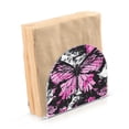 thumbnail image 2 of Butterflies Painting Napkin Holder for Table Clear Napkin Stand Paper Holder Acrylic Organizer Dispenser Napkins for Dinner Kitchen Restaurant Room, 2 of 8