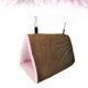 thumbnail image 4 of GAXIRE 1 nido de pájaro triangular grueso y cálido, minimalista, para loros, hamaca para pájaros, tamaño grande, 4 of 6