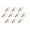 White, variant on Luzkey 10 Pieces Graduation Cap Gift Boxes Sweet Boxes Empty for Guests with Tassels Chocolate Boxes for Table Centerpieces Ceremony White