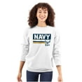 thumbnail image 3 of US Navy Eagle Anchor Logo Est 1775 Unisex Plus Size Sweatshirt Brisco Brands 5X, 3 of 5