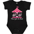 thumbnail image 3 of Inktastic 1st Birthday Party Carousel Horse Girls Baby Bodysuit, 3 of 5