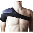 thumbnail image 1 of Joint Compression Adjustable Right/Left Shoulder Support Brace Sports GYM Badminton Basketball Fitness Shoulder Protector Armor Brace Wrap Belt Pad Rotator Cuff Injury Dislocation Arthritis, 1 of 5