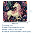 thumbnail image 5 of Unicorn Printed Square Desk Pad Mouse Pad Desk Mat Non-Slip Rubber Bottom – 8.3x9.8 Inch – Suitable for Office and Gaming, 5 of 6