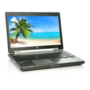 Refurbished - HP EliteBook 8570w, 15.6" HD  Laptop, Intel Core i7-3820QM @ 2.70 GHz, 8GB DDR3, 1TB HDD, DVD-RW, Bluetooth, Webcam, Win10 Pro 64