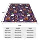 thumbnail image 3 of Balery Halloween Sweet Candy Manta de Felpa Suave y Acogedora – Cobija de Franela Aterciopelada para Cama, Lavable y Cálida para Sofá, Mascotas, Transpirable-60"x50", 3 of 7