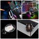thumbnail image 1 of FUTUREORYY 1Ud Mouse De Metal Negro Con LED Para Juegos Y Oficina Con Botón Dpi Y Programación Mecánica, 1 of 8