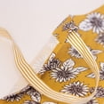 thumbnail image 5 of Mainstays Chef Kitchen Apron, 28" x 32" Cotton Apron with Pocket, Yellow Sunflower, 5 of 7