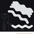 thumbnail image 2 of Secopad Anti Slip Shower Stickers 24 PCS Safety Bathtub Strips Adhesive Decals with Premium Scraper, 2 of 6