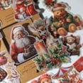 thumbnail image 6 of 4Packs Clear Stickers for Scrapbooking Journaling Vintage Junk Journal Supplies Transparent Sulfuric Acid Paper Self Adhesive Planner Crafts Decals Kit Christmas Steampunk Floral Plants Decoration, 6 of 29