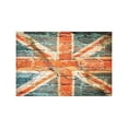 thumbnail image 4 of MKHERT vintage United Kingdom flag on brick Placemats Table Mats for Dining Room Kitchen Table Decoration 12x18 inch,Set of 6, 4 of 4