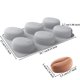 thumbnail image 2 of Molde Silicona Granos De Café 6 Cavidades Para Hornear Chocolate Gelatina Budines Cubitos De Hielo Y Jabón Fácil Desmolde Cocina Hogar, 2 of 4
