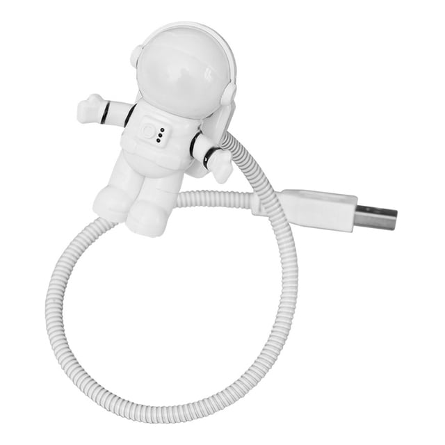 Tmvgtek Creative Astronaut Led Night Light Usb Spaceman Lámpara Para Lectura De Computadora