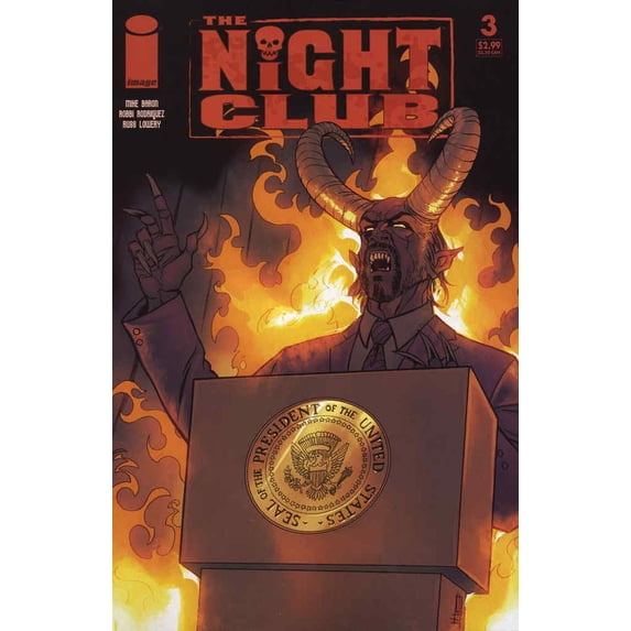 Night Club #3 VF ; Image Comic Book