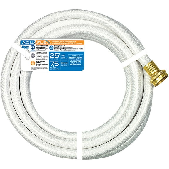 Teknor Apex 7533-25 Aquaflex Starter Hose Kit, 1/2" x 25'