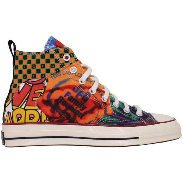 Converse Chuck 70 Hi Black Multi Egret 170646C Men s Size 10 Medium Walmart