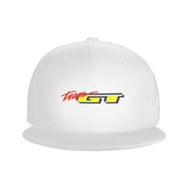 Cepten Men S Women Hip Hop Cool With Gt Bicycles Bike Se Racing Bikes American Logo Adjustable Baseball Flat Bill Hat White