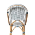 thumbnail image 4 of Modern Bistro Rattan Counter Stool, 4 of 5