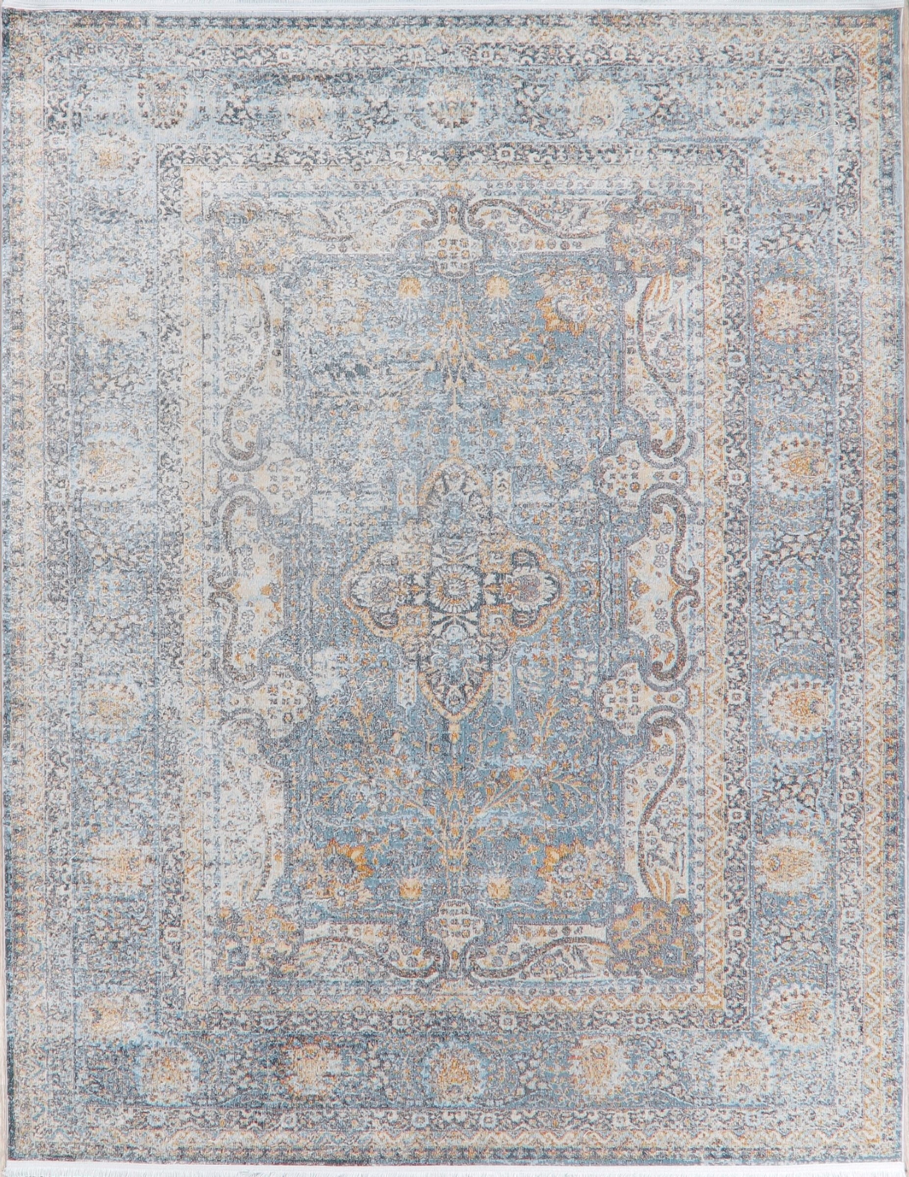 Oriental Distressed Faded Carpet 8x10 Traditional Vintage Area Rug