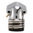 thumbnail image 3 of 3X Engine Carburetor Aluminum Alloy Angled Adapter Inlet Intake Manifold for GY6 150Cc Scooter Go Kart, 3 of 7