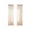 Beige33, variant on WWG Semi Blackout Curtain Panel, 84x51 Inch Polyester Curtain with Coin Print, Softens Natural Light, Blocks Harsh Sunlight, Protects Furniture, Metal Grommets for Living Room Bedroom Balcony