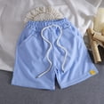 thumbnail image 2 of Ruyang Boys Solid Causal Athletic Shorts with Drawstring Summer Pull On Jogger Shorts Elastic Waist Baggy Daily Bottoms, 2 of 4