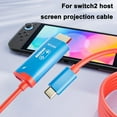 thumbnail image 6 of 6ft USB-C to External Display Cable for Portable Gaming Switch 2, 4K 144Hz Video Output Cord for Connecting Handheld Consoles & Devices to TV/Monitor, 6 of 11