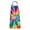 Colorful Rainbow Tie-2, variant on Colorful Rainbow Tie Dye Spiral Pattern Apron-Garden Aprons for Women with Pockets-Cotton Linen Waterproof Kitchen Cooking Gardening Aprons Adjustable for Kitchen,Cooking,BBQ and Salon 33x27 Inch