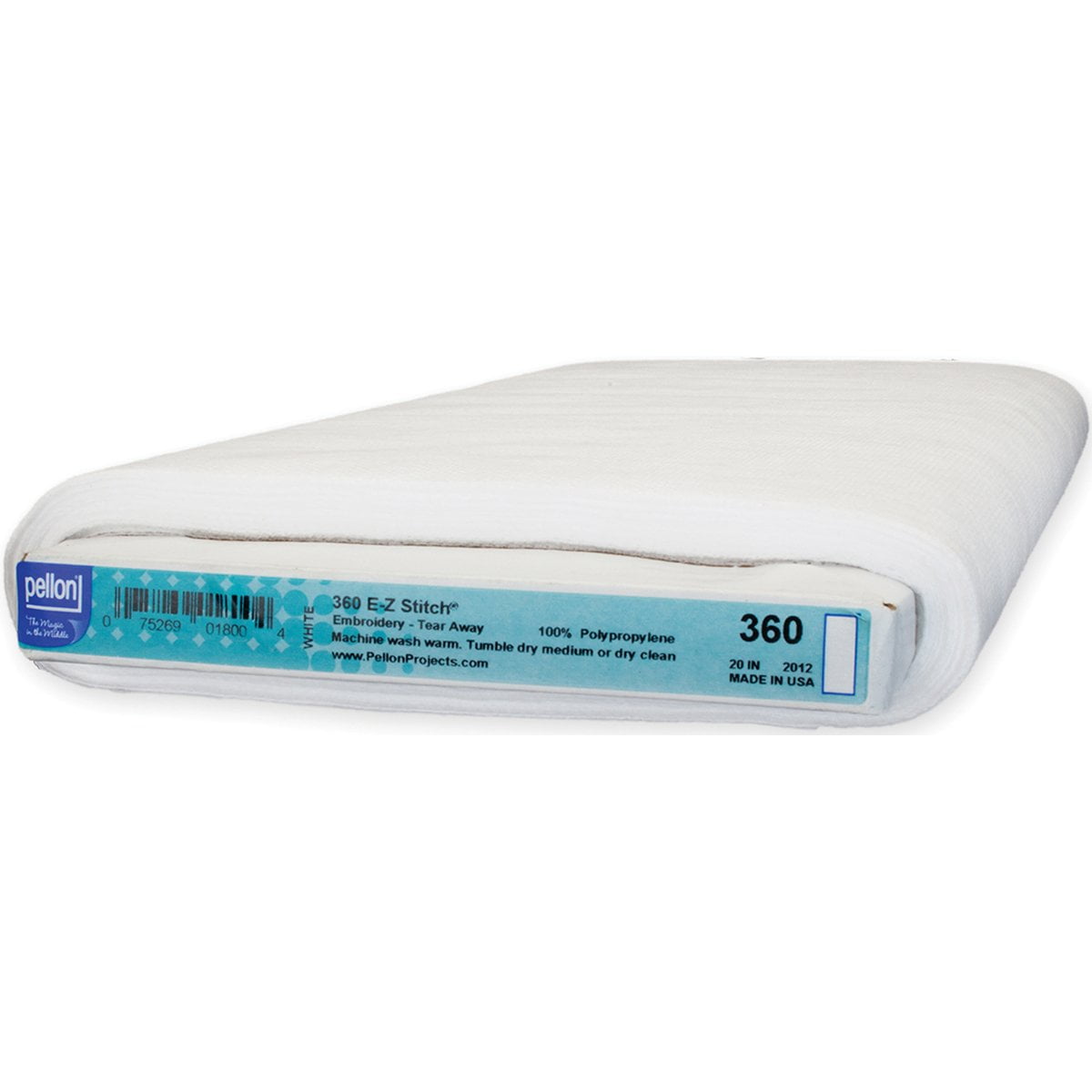 EZ Stitch Tear Away Embroidery Stabilizer, White 20"X15yd, Brand