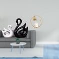 thumbnail image 2 of Escultura De Cisne De Porcelana Con Forma De Bola De Cristal, Elegante Animal Coleccionable, Decoración De Escritorio, Adorno De Metal, Estatua Para Oficina, Hogar, Dormitorio, Sala De Estar,, 2 of 8