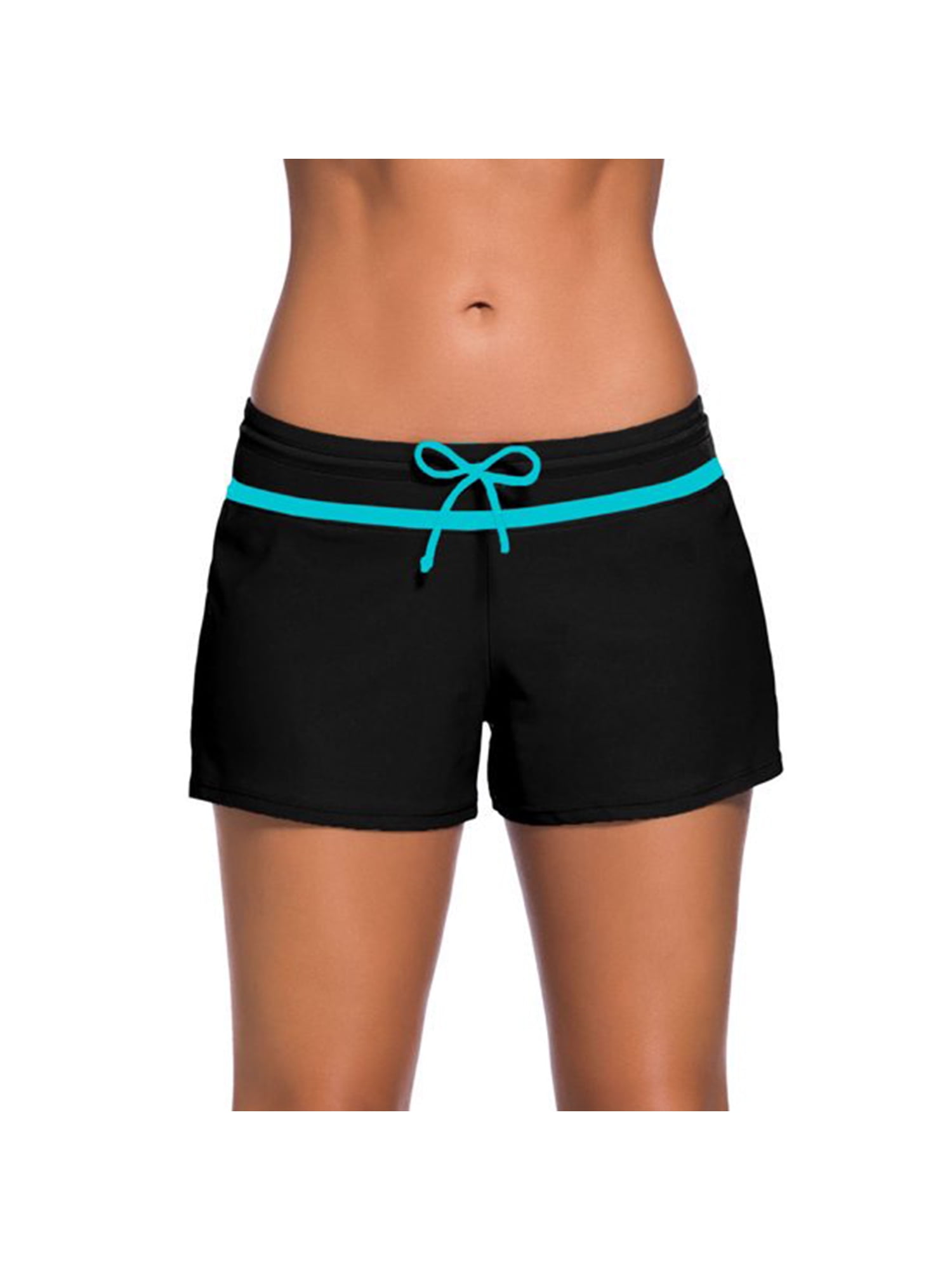 Sexy Dance Women's Plus Size Swimsuits Board Shorts Side Split