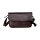 thumbnail image 1 of Bolso bandolera con correa ajustable para el hombro, bolso de negocios tipo bandolera, informal de piel sintética para uso diario y trabajo. Café, 1 of 8