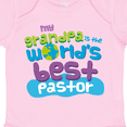 thumbnail image 4 of Inktastic Grandpa Worlds Best Pastor Boys or Girls Baby Bodysuit, 4 of 5
