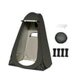 thumbnail image 5 of koolsoo Privacy Tent Changing Room for Single Person Foldable Shower Tent Mobile Toilet with Carrying Bag for Tailgate Camping Hiking Black, 5 of 8