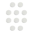 thumbnail image 3 of Yuarrent 10 pack/lote pegatinas de ventosa fáciles de adherir sin residuos sin complicaciones Gel de sílice sin arañazos blanco 6cm Blanco 6cm 10Conjunto, 3 of 6