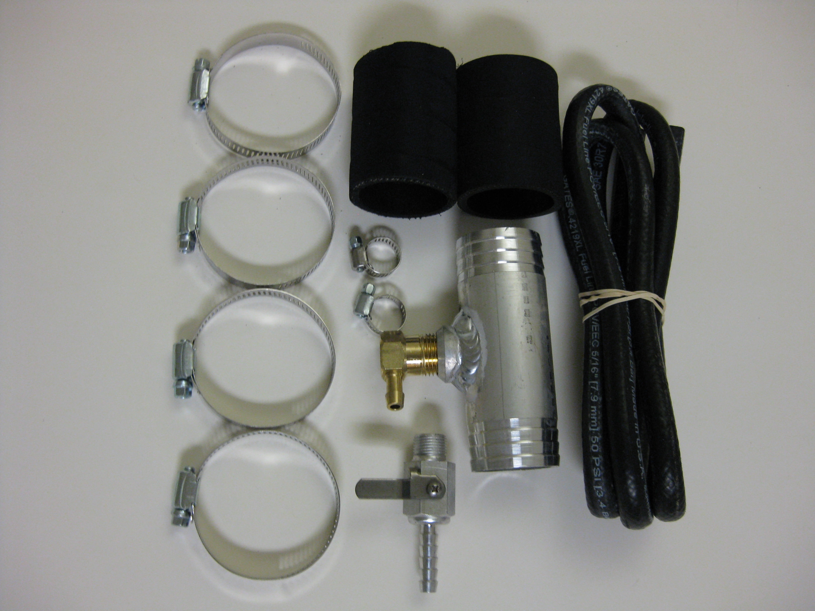 RDS Tanks 011408 Fuel Tank Gravity Feed Kit Fits 13/4 Inch Fill Neck