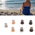 thumbnail image 1 of Round Button Studs, 7 Pieces Zinc Alloy Screw Knob Rivets  For DIY, 1 of 8