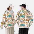 thumbnail image 4 of Lsque Fall Pumpkins And Sunflowers UPF 50+ Lightweight Sun Protection Men's Women's Long Sleeve Shirt, Hoodie Performance -X-Large, 4 of 9