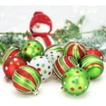 thumbnail image 7 of Lksixu 24Pcs Christmas Tree Hanging Ornaments, Christmas Decorations for Xmas Tree, 2.36 inch Glitter Red and Green Shatterproof Christmas Tree Hanging Baubles, Christmas Pendant for Party Wedding, 7 of 7