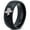 Black Dome Polish Tungsten, variant on Tungsten Texas The Lone Star State Band Ring 8mm Men Women Comfort Fit Gray Step Bevel Edge Brushed Polished