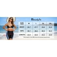 thumbnail image 2 of Attraco Women's Swim Shorts High Waisted Quick Dry Beach Board Shorts UPF 50+ Swimsuit Bathing Suit Bottoms, 2 of 8