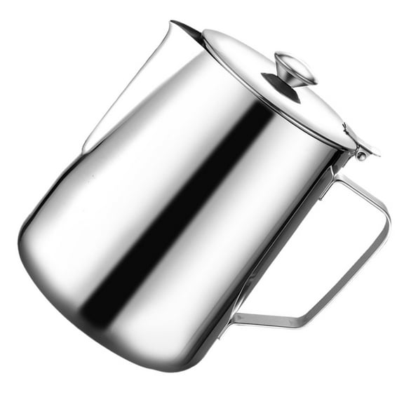 Stainless Steel Coffee Kettle and Pitcher Glass Cup for Fancy Coffee Making Kitchen Pitcher