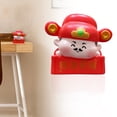 thumbnail image 2 of God of Wealth Figurine, SSNTSY Resin Caishen Statue, Cute 3D Craft Sculpture for Office Desk, Car Dashboard, Indoor Spring Festival Decor, 2 of 4