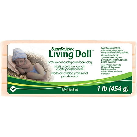 Super Sculpey Living Doll Clay 1lbs